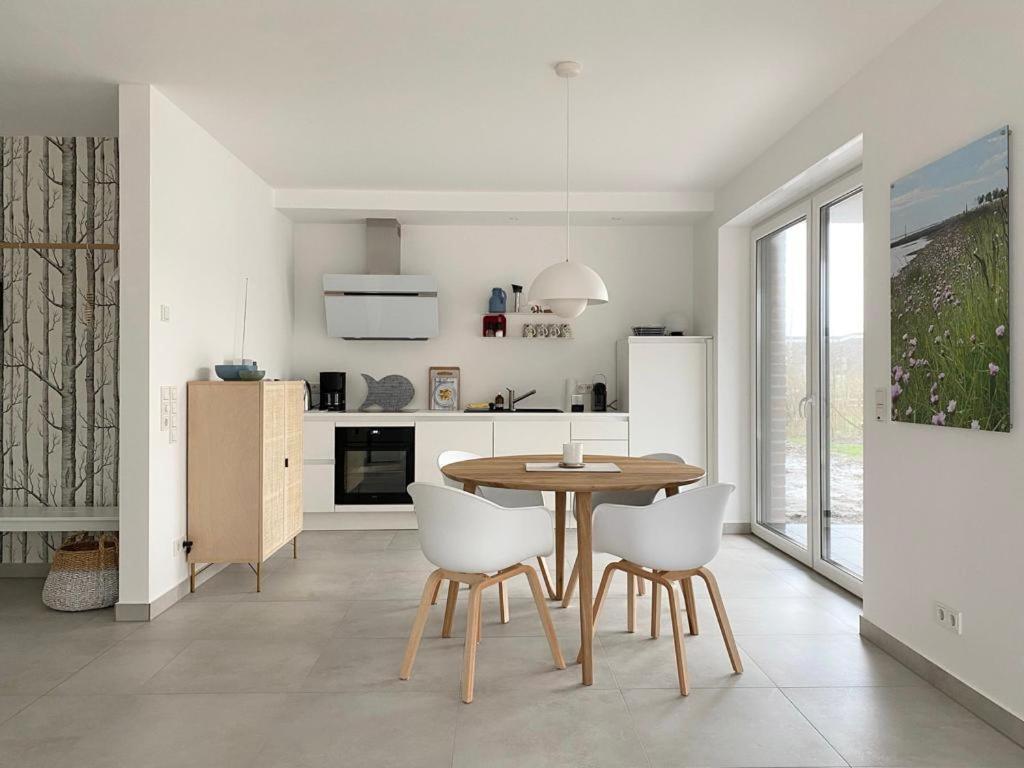 Ferienwohnung Hein Am Nordseedeich Бутьядинген Экстерьер фото