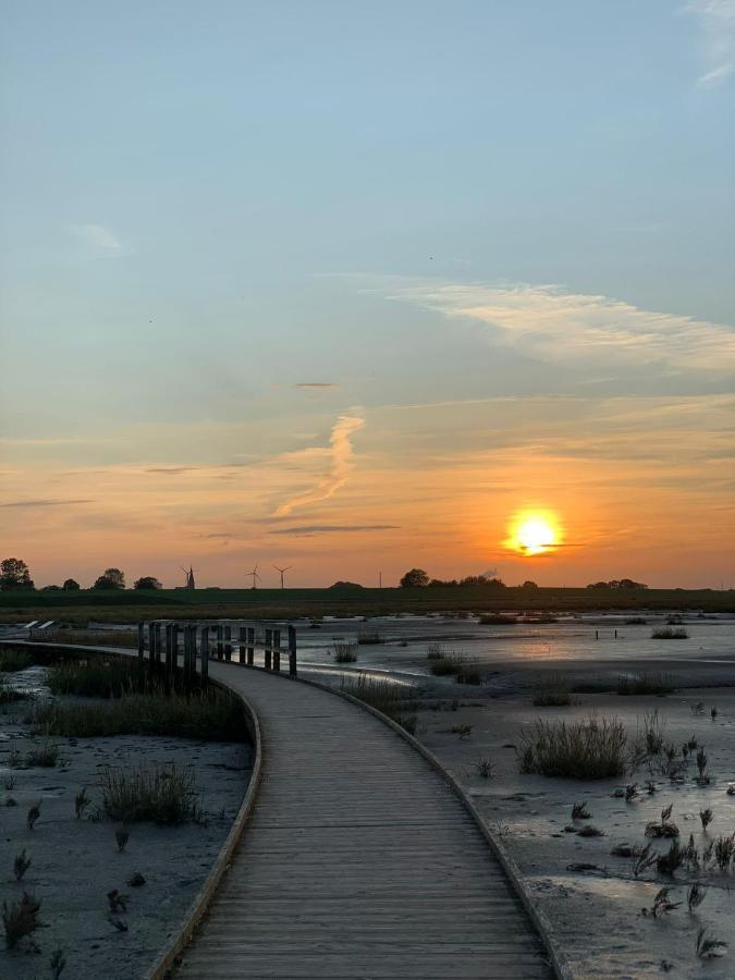 Ferienwohnung Hein Am Nordseedeich Бутьядинген Экстерьер фото